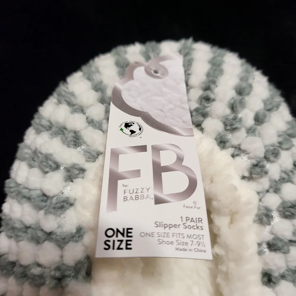 Fuzzy Bubba Owl Slipper Socks NWT
